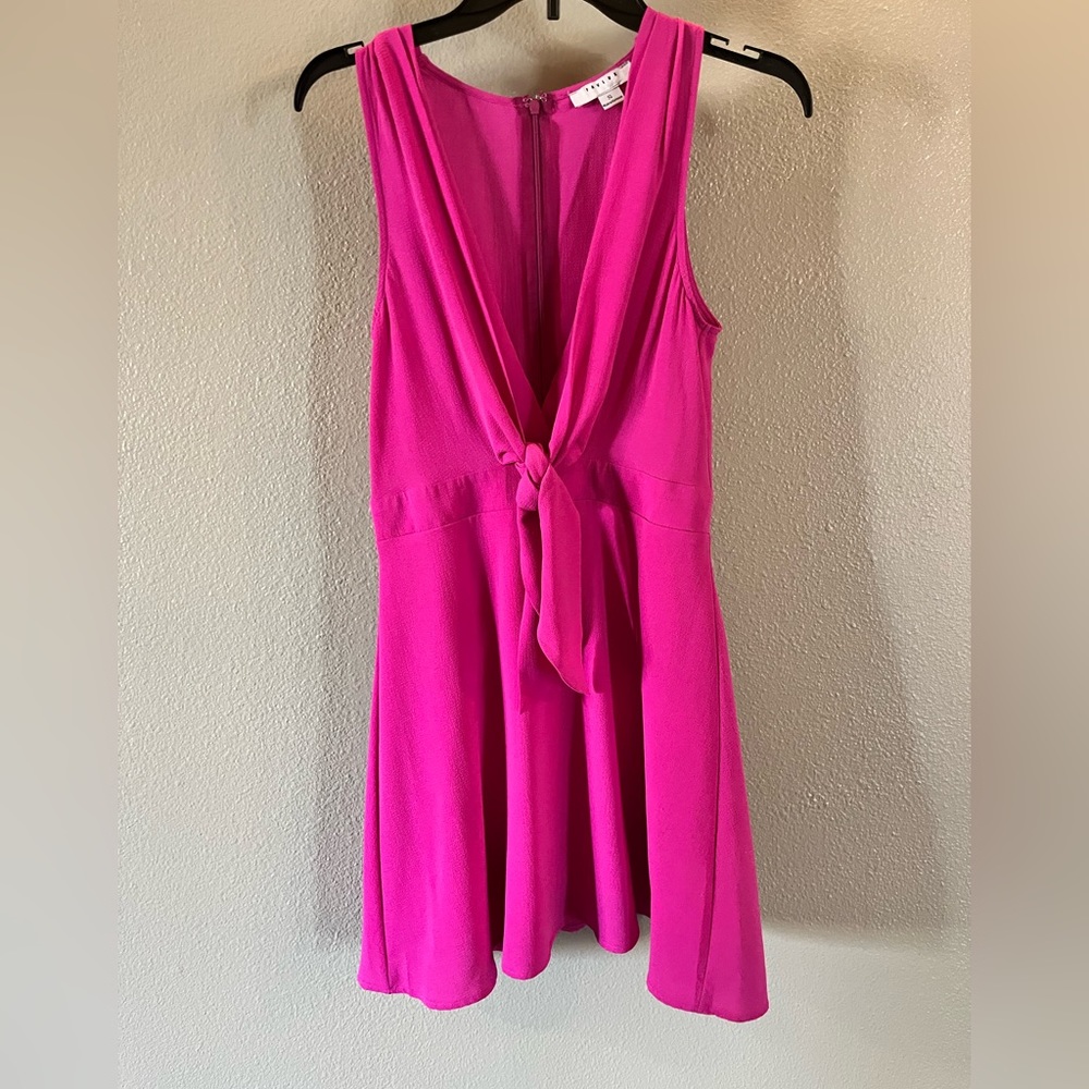 Fuchsia dress